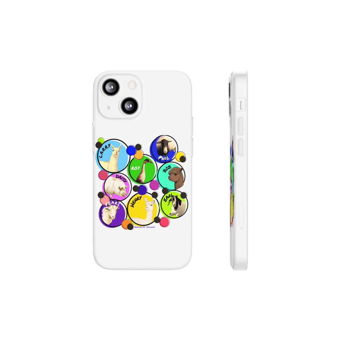 IPHONE & GALAXY FLEXI CASE - THE WHOLE GANG - CALI SUN
