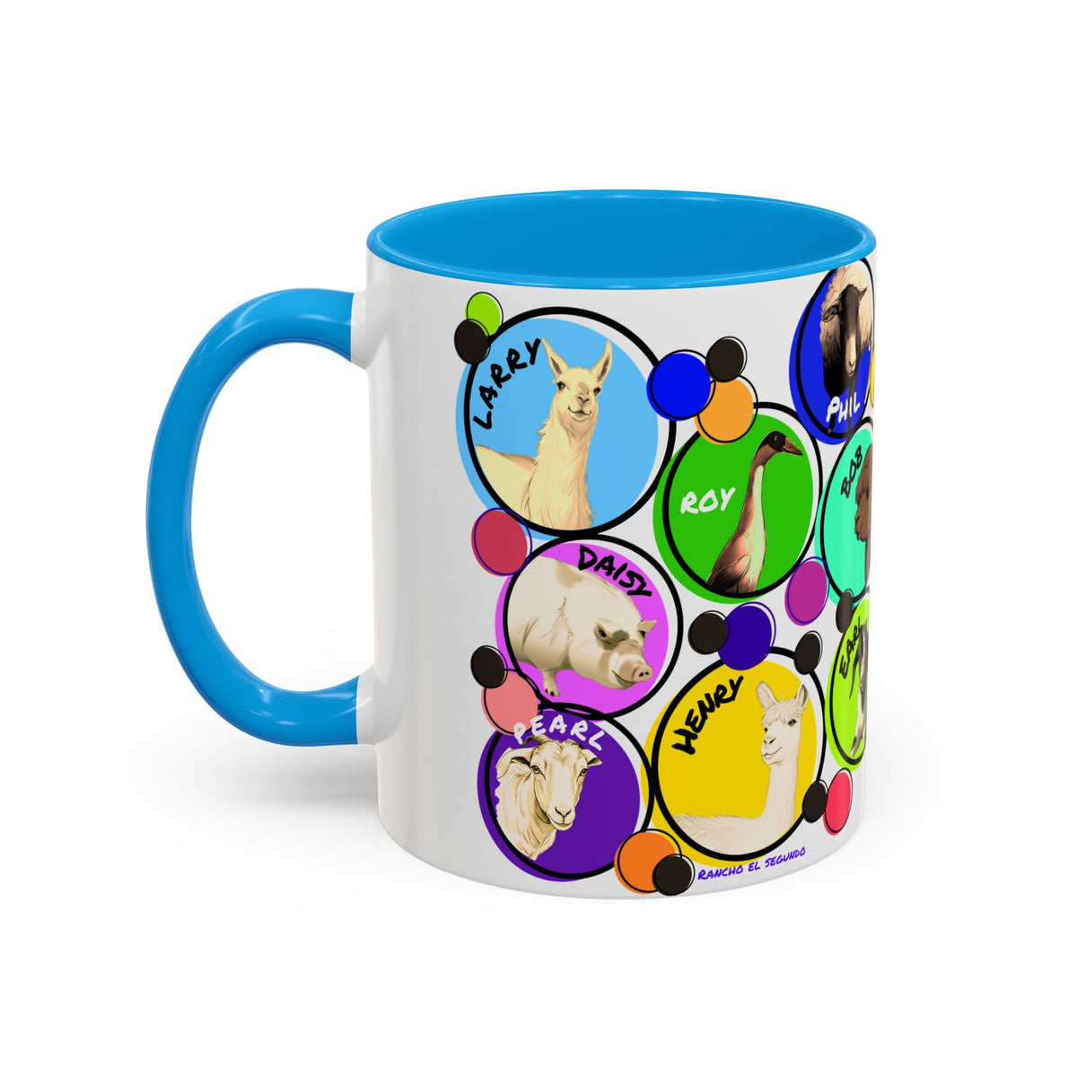 MUG - THE WHOLE GANG - MULTI COLORS - CALI SUN - 11oz, 15oz