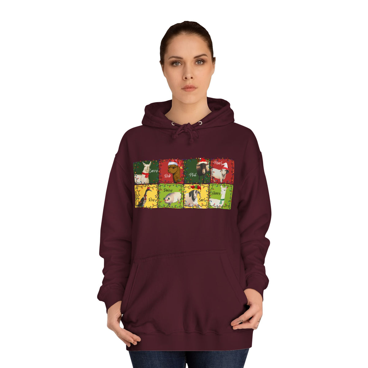 CHRISTMAS WITH THE WHOLE GANG - ADULT HOODIE