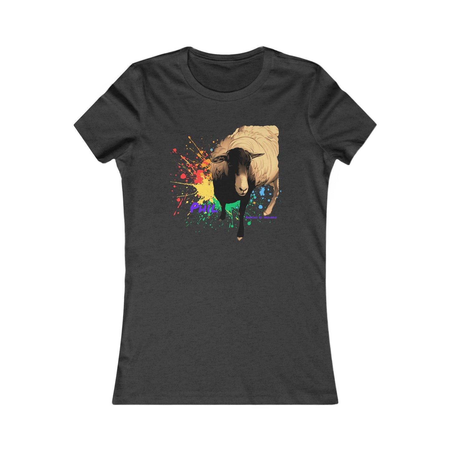 WOMENS SLIM CUT T-SHIRT - PHIL - CALI SUN