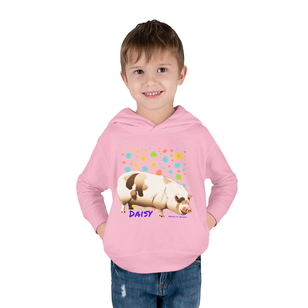 TODDLER HOODIE - DAISY - CALI SUN