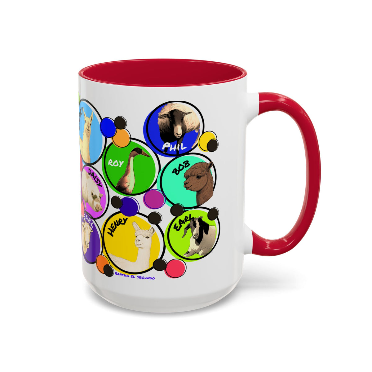 MUG - THE WHOLE GANG - MULTI COLORS - CALI SUN - 11oz, 15oz