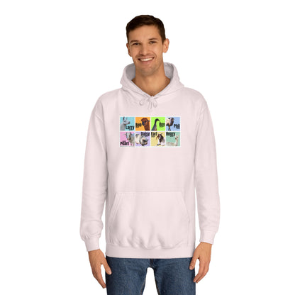 THE WHOLE GANG - ADULT HOODIE - PASTEL