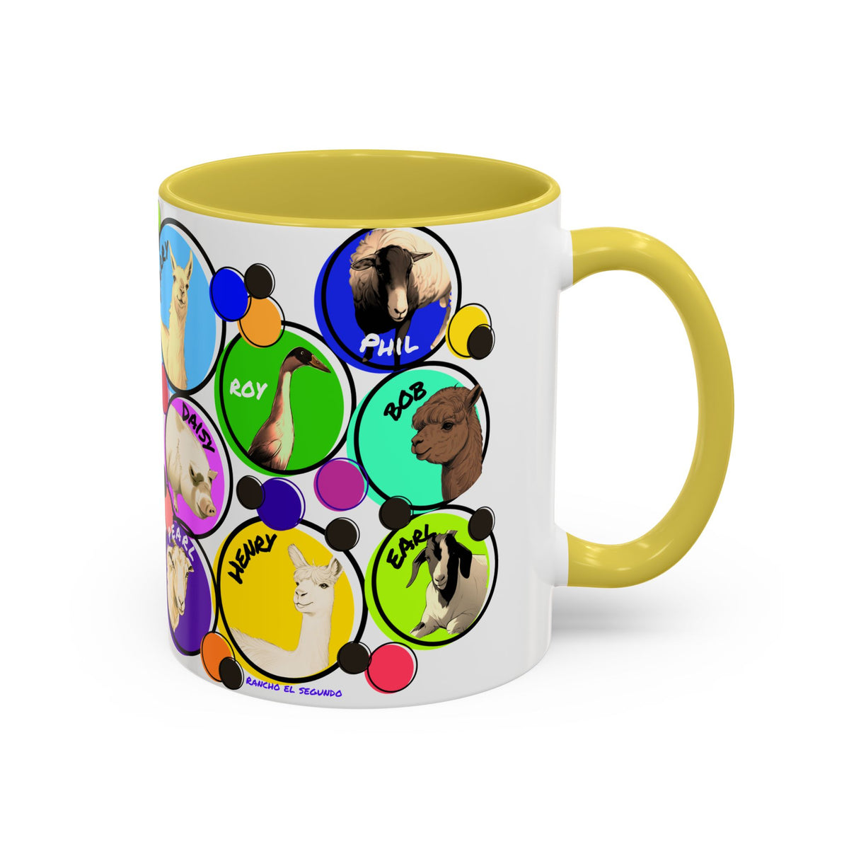 MUG - THE WHOLE GANG - MULTI COLORS - CALI SUN - 11oz, 15oz