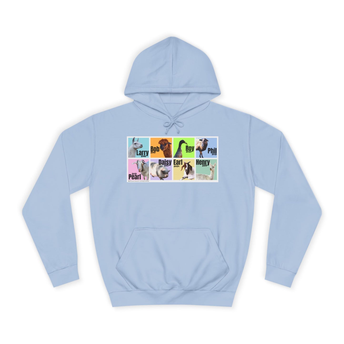 ADULT HOODIE - THE WHOLE GANG - PASTEL