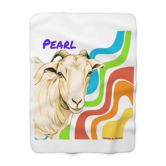 Cali Sun - Pearl - Sherpa Fleece Blanket