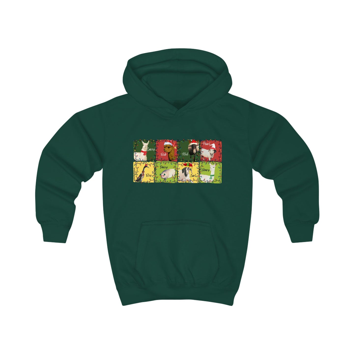 CHRISTMAS WITH THE WHOLE GANG - KIDS HOODIE