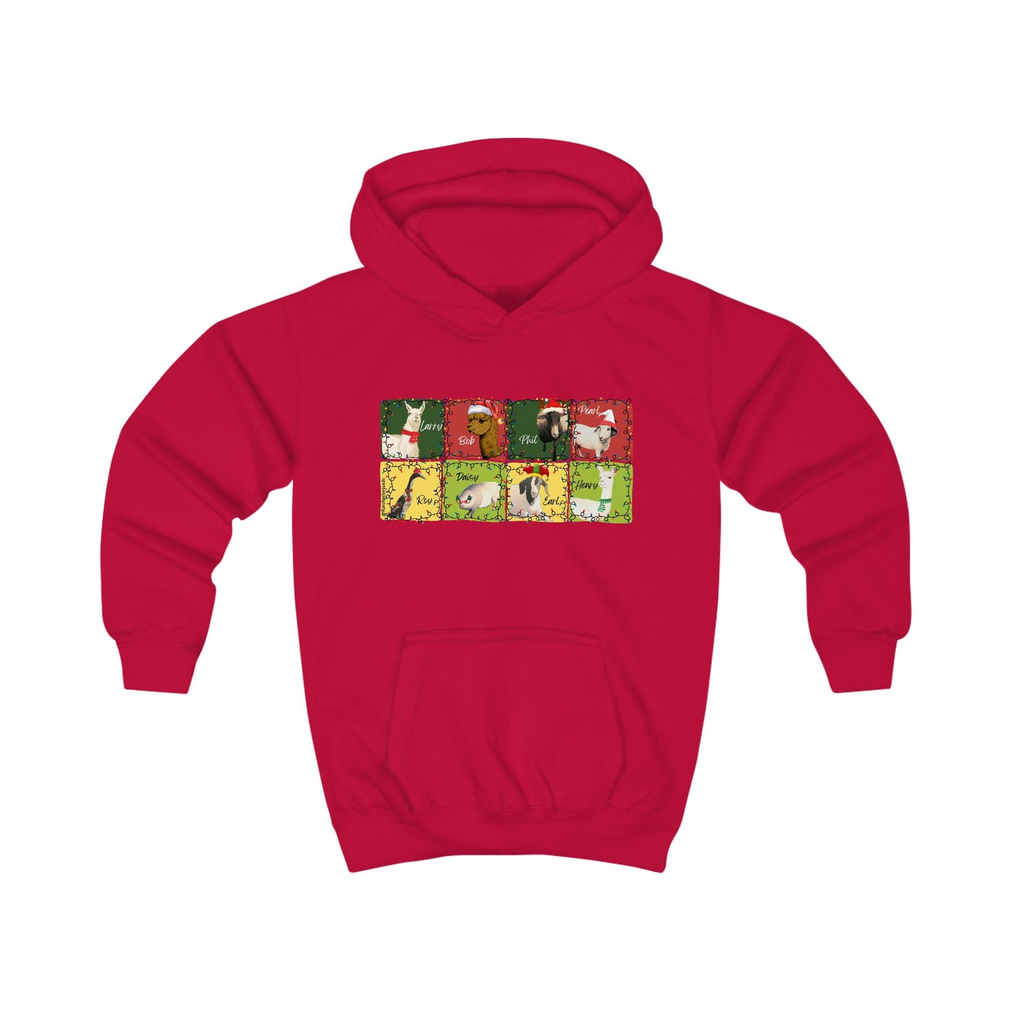CHRISTMAS WITH THE WHOLE GANG - KIDS HOODIE