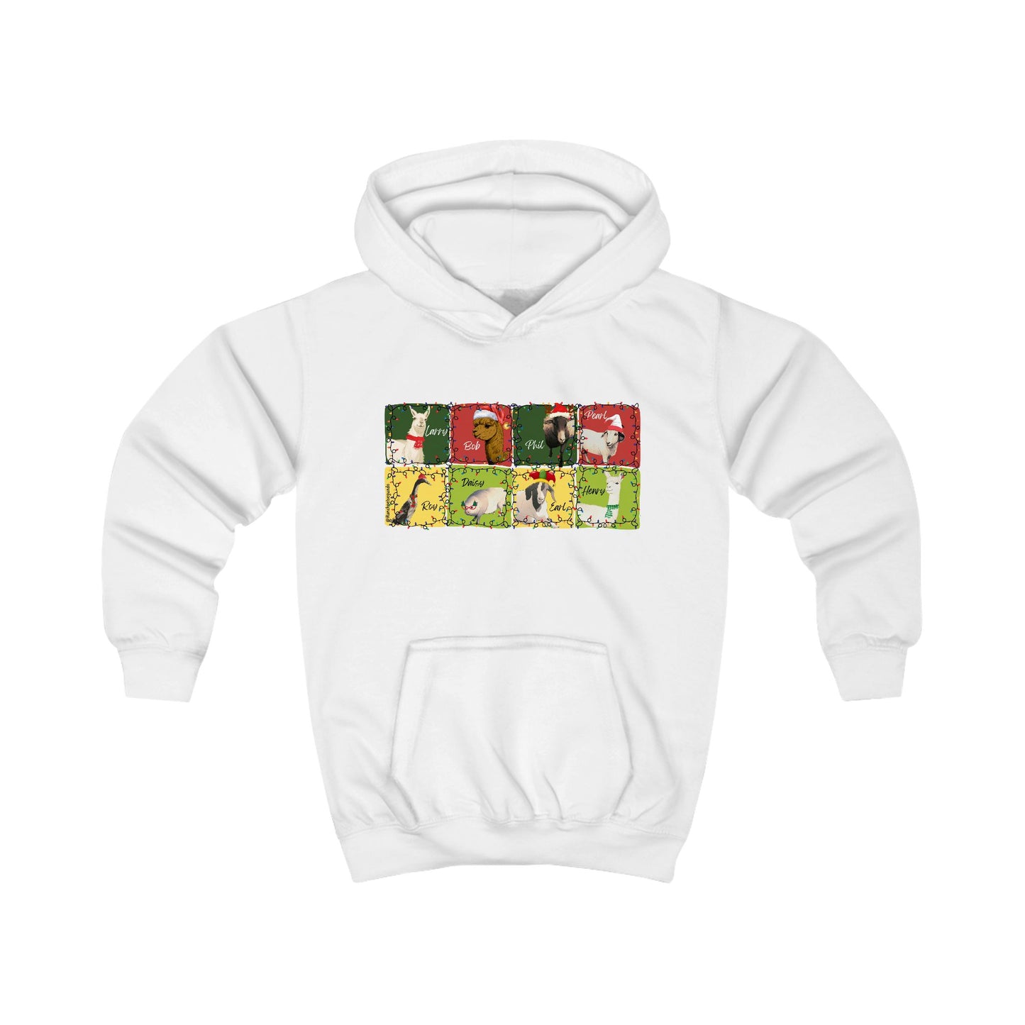 CHRISTMAS WITH THE WHOLE GANG - KIDS HOODIE