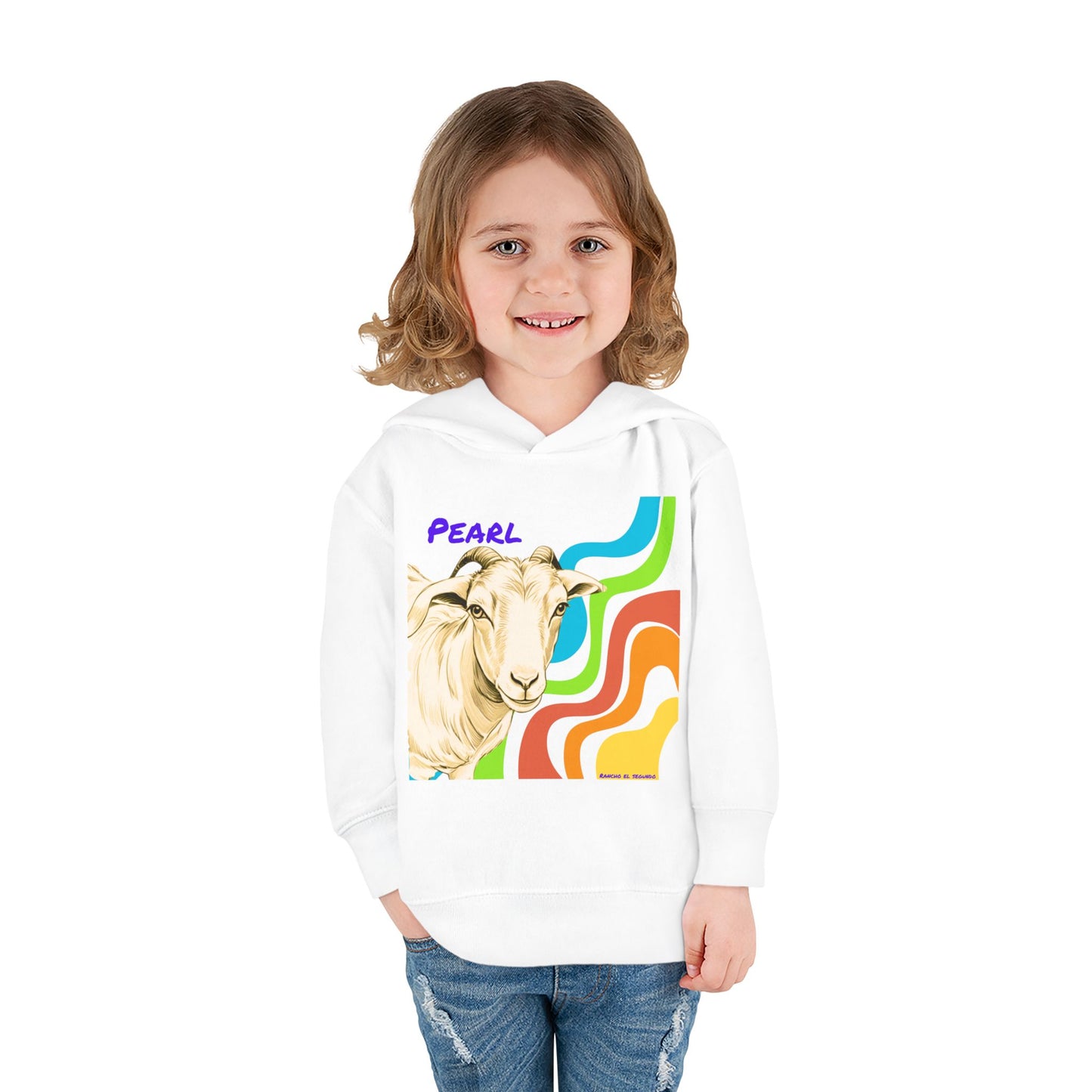 TODDLER HOODIE - PEARL - CALI SUN