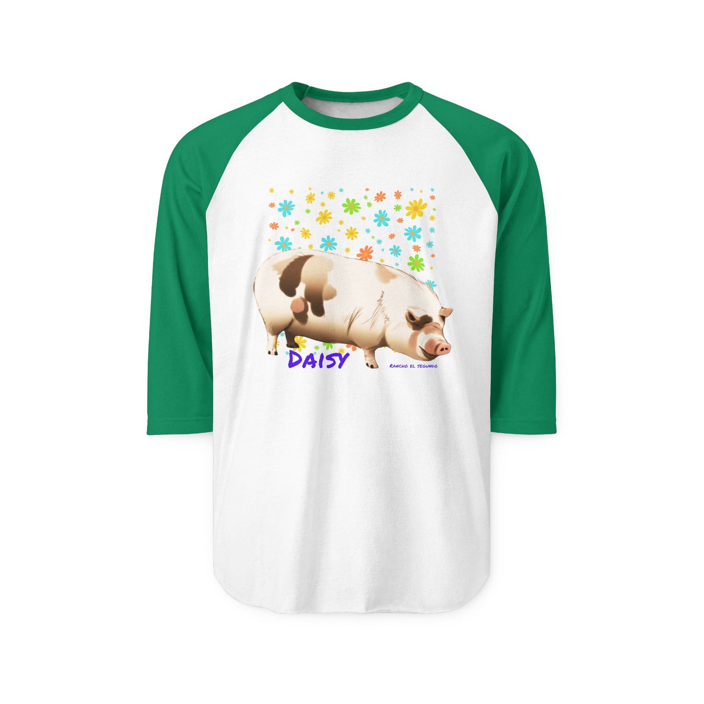 BASEBALL T-SHIRT (UNISEX) - DAISY - CALI SUN