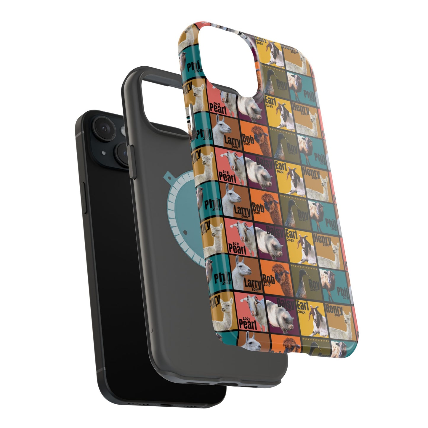 iPHONE CASE - THE WHOLE GANG - EARTH TONES