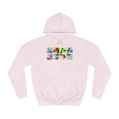 THE WHOLE GANG - ADULT HOODIE - PASTEL