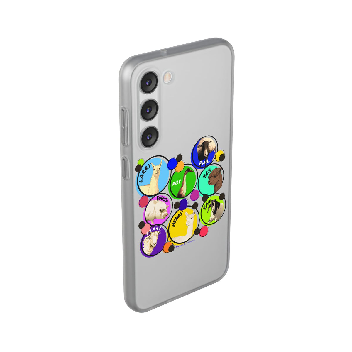 IPHONE & GALAXY FLEXI CASE - THE WHOLE GANG - CALI SUN
