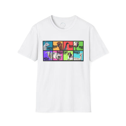 THE WHOLE GANG - ADULT SOFTSTYLE TEE -  BOLD