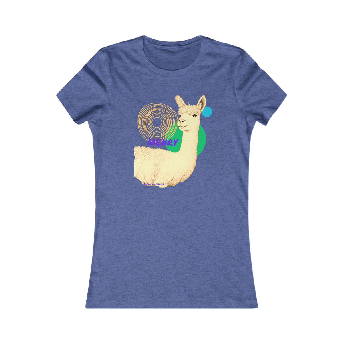 WOMENS SLIM CUT T-SHIRT - HENRY - CALI SUN