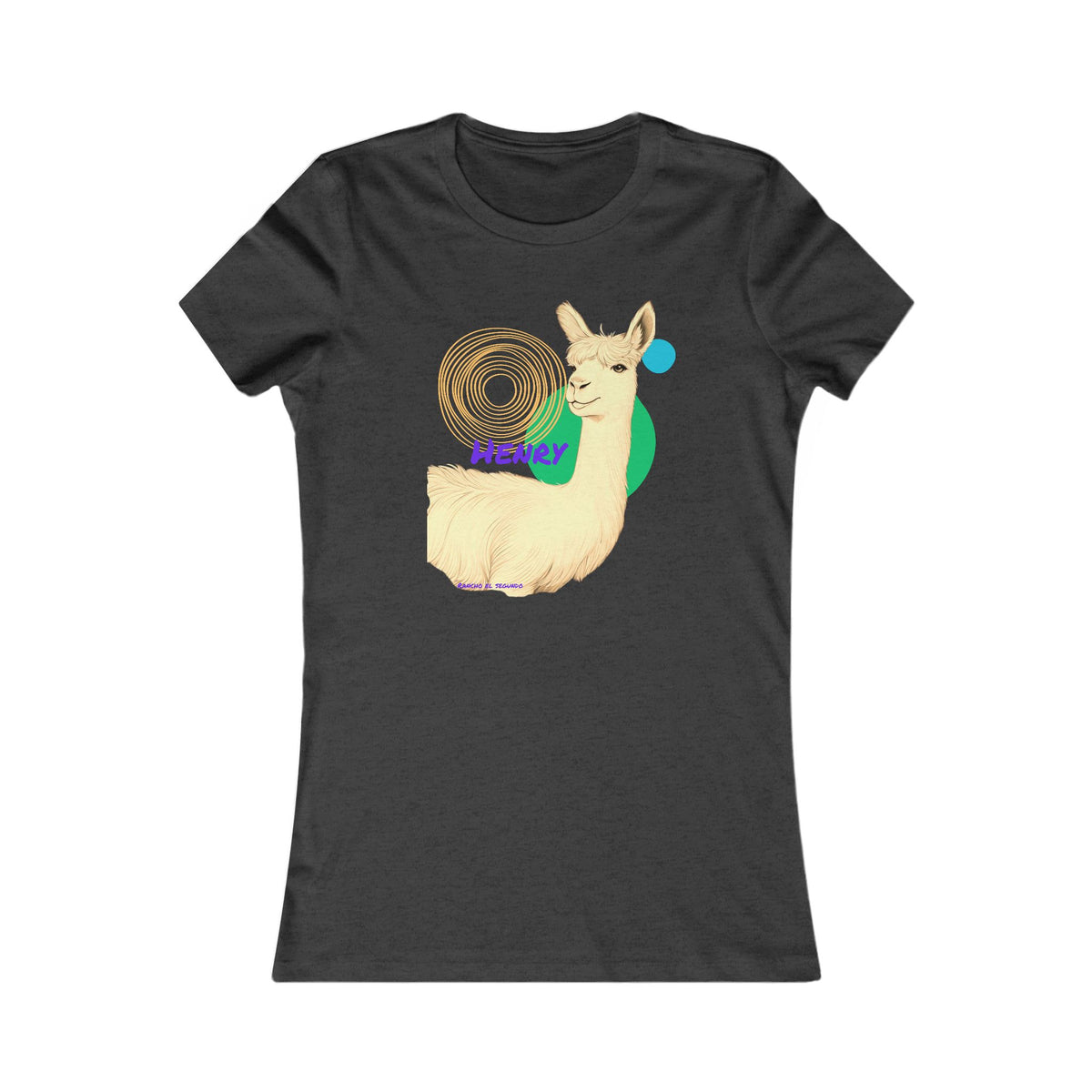 WOMENS SLIM CUT T-SHIRT - HENRY - CALI SUN