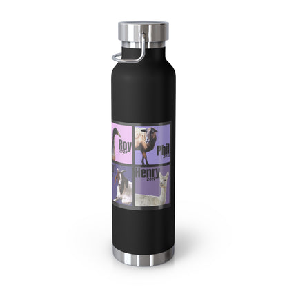 VACUUM INSULATED BOTTLE 22oz - THE WHOLE GANG - PURPLE