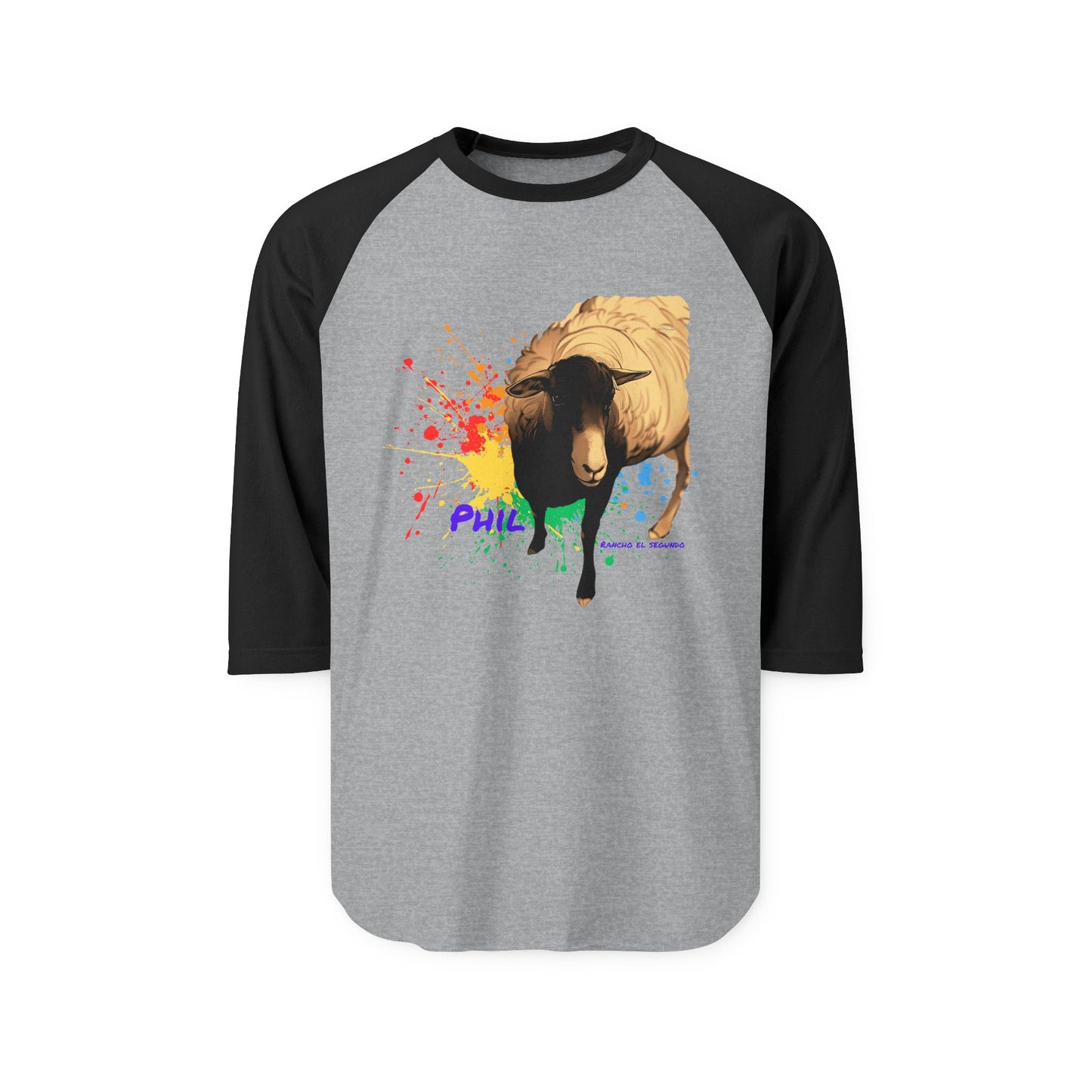 BASEBALL T-SHIRT (UNISEX) - PHIL - CALI SUN