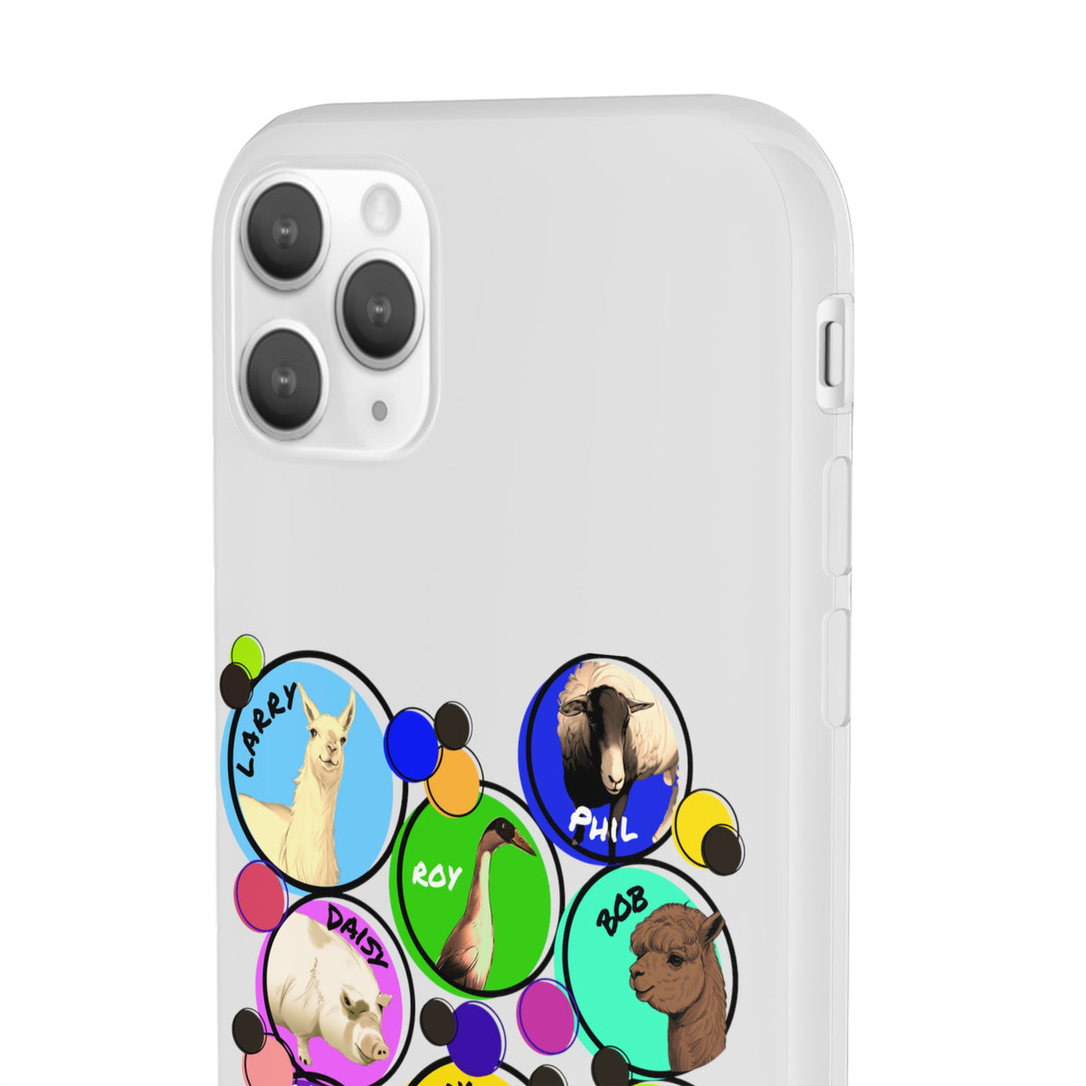 IPHONE & GALAXY FLEXI CASE - THE WHOLE GANG - CALI SUN