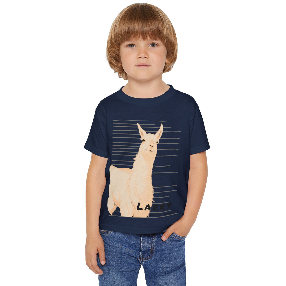 TODDLER T-SHIRT - LARRY - MUTED