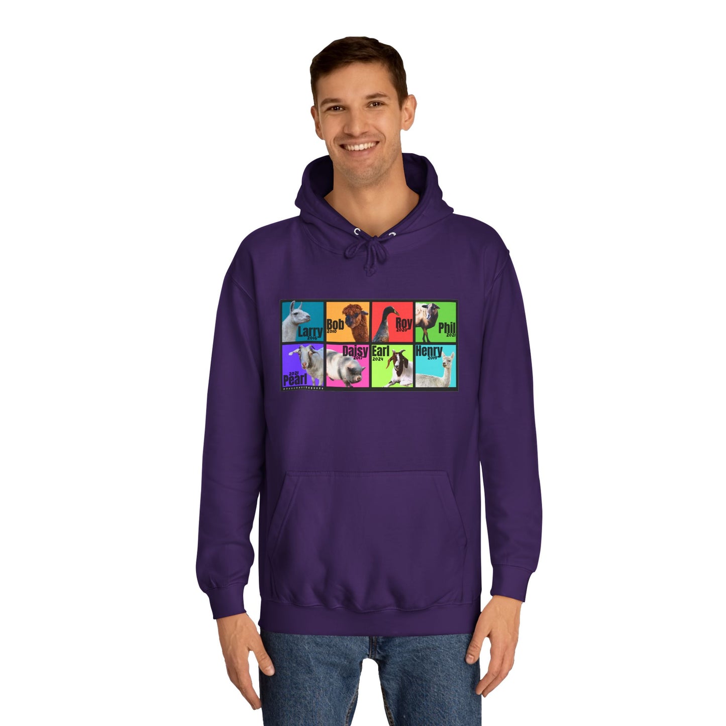 THE WHOLE GANG - ADULT HOODIE - BOLD