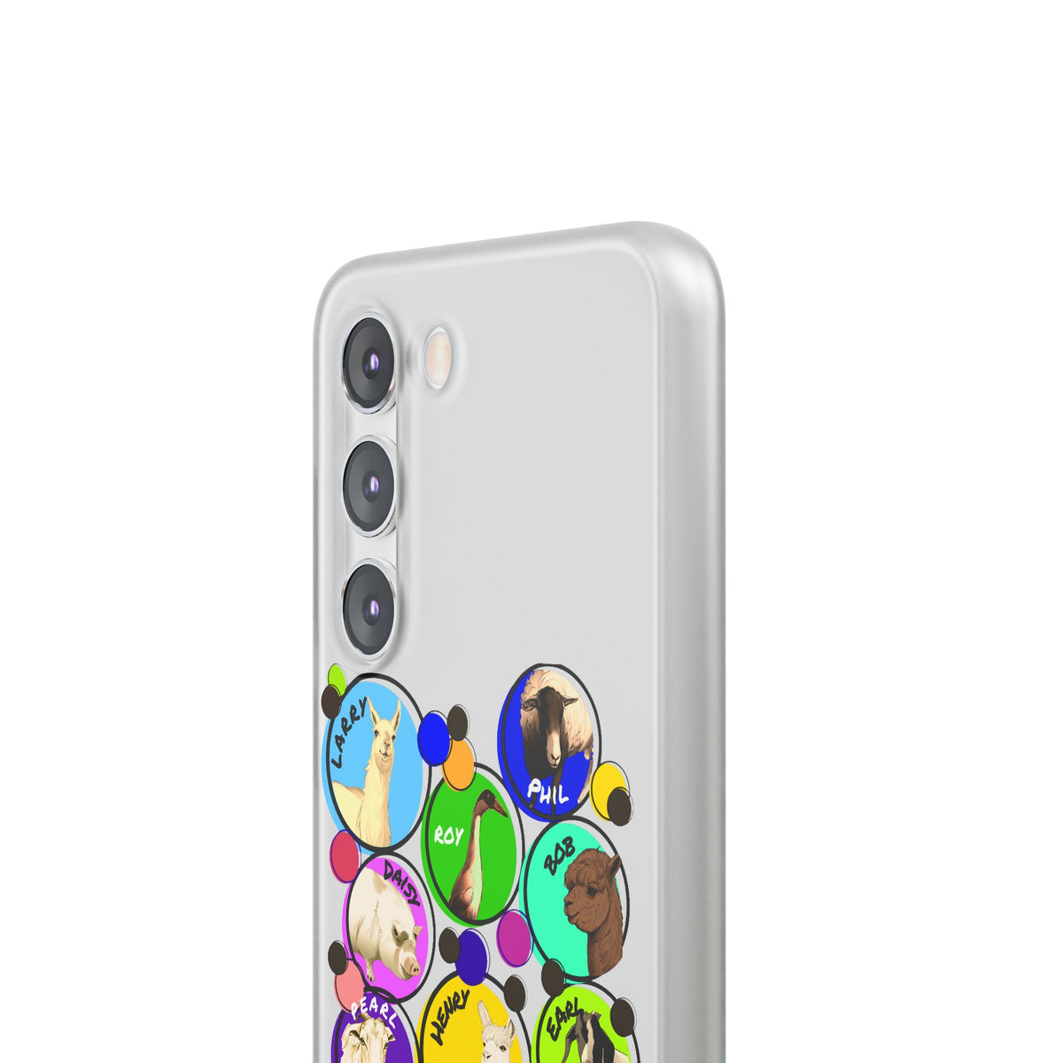 IPHONE & GALAXY FLEXI CASE - THE WHOLE GANG - CALI SUN