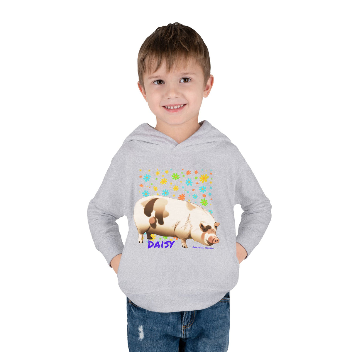 TODDLER HOODIE - DAISY - CALI SUN