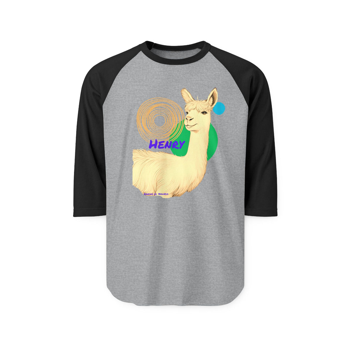 BASEBALL T-SHIRT (UNISEX) - HENRY - CALI SUN