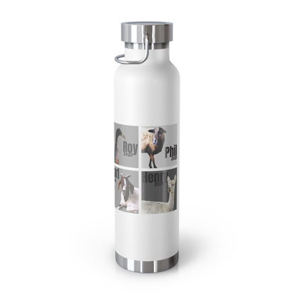 VACUUM INSULATED BOTTLE 22oz - THE WHOLE GANG - B&W AND COLOR