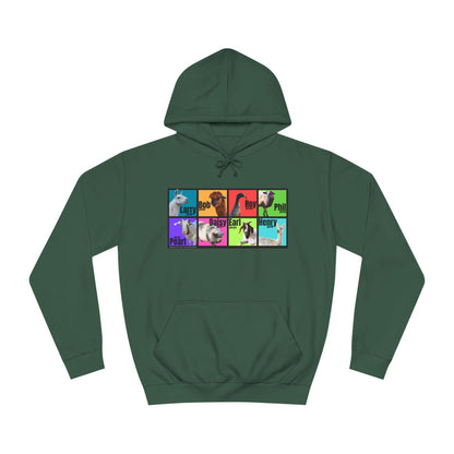 THE WHOLE GANG - ADULT HOODIE - BOLD