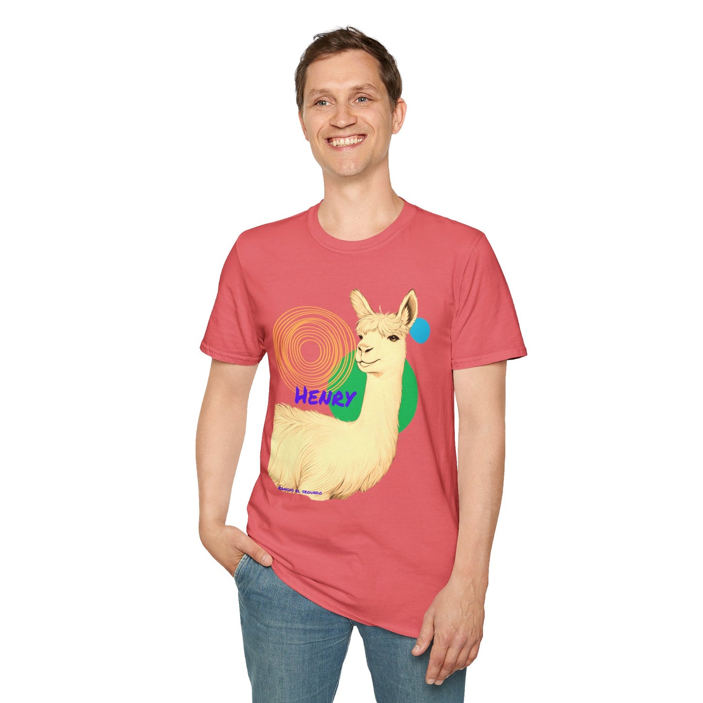 ADULT T-SHIRT (UNISEX) - HENRY - CALI SUN