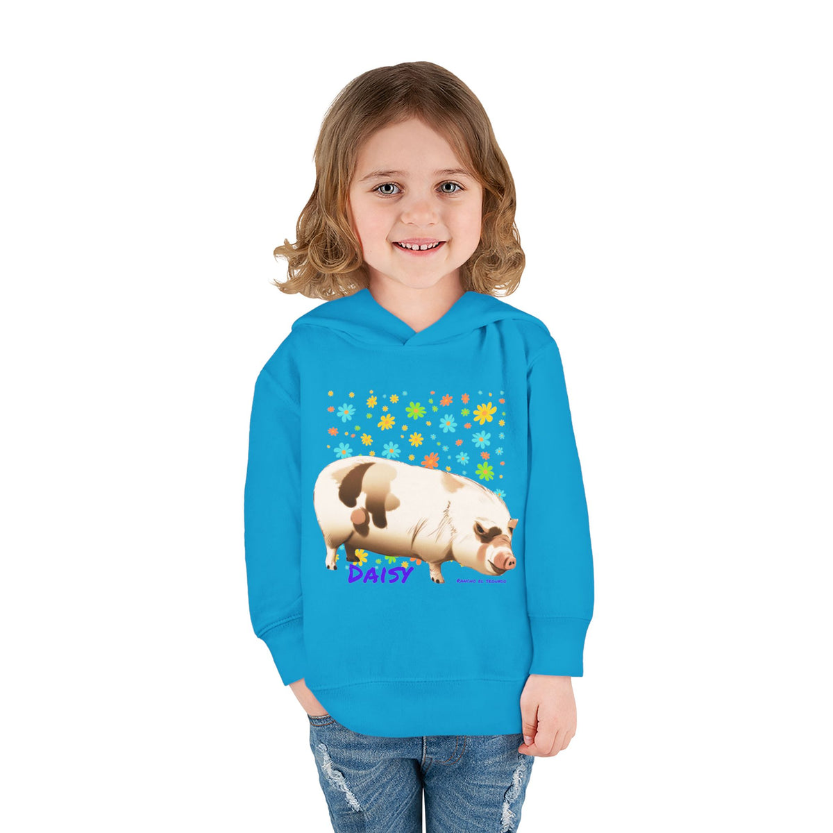 TODDLER HOODIE - DAISY - CALI SUN