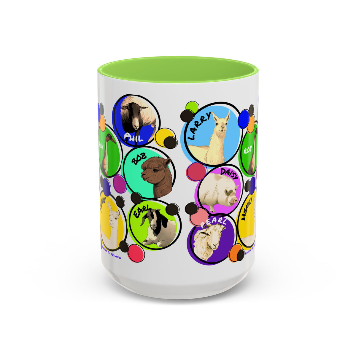 MUG - THE WHOLE GANG - MULTI COLORS - CALI SUN - 11oz, 15oz