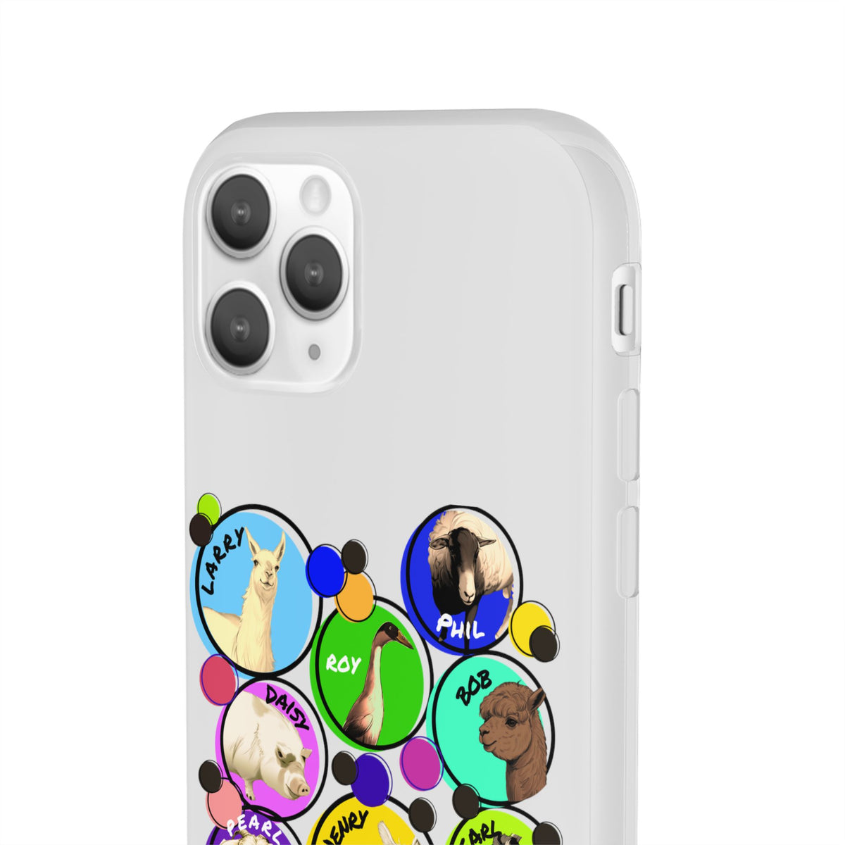 IPHONE & GALAXY FLEXI CASE - THE WHOLE GANG - CALI SUN