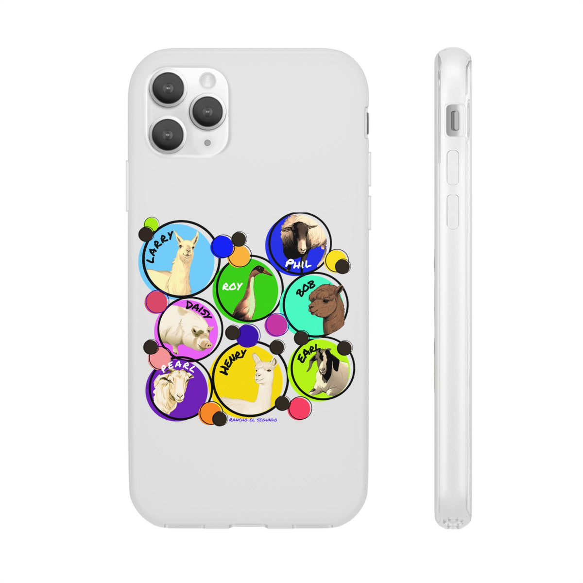 IPHONE & GALAXY FLEXI CASE - THE WHOLE GANG - CALI SUN