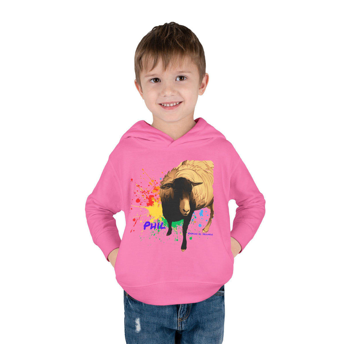 TODDLER HOODIE - PHIL - CALI SUN