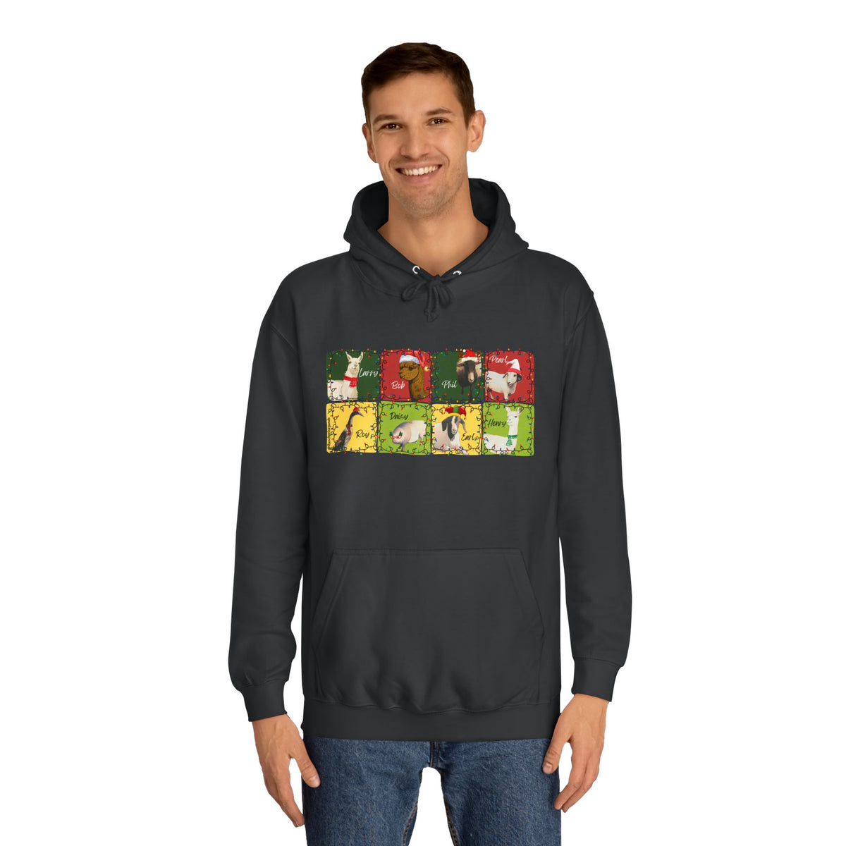 CHRISTMAS WITH THE WHOLE GANG - ADULT HOODIE