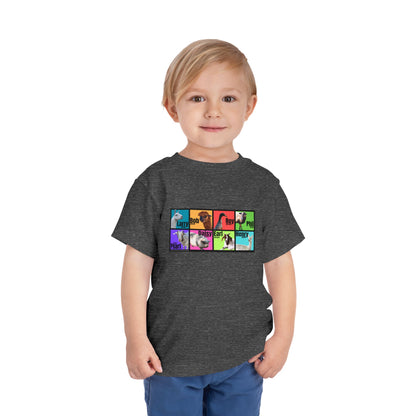 THE WHOLE GANG - TODDLER TEE - BOLD