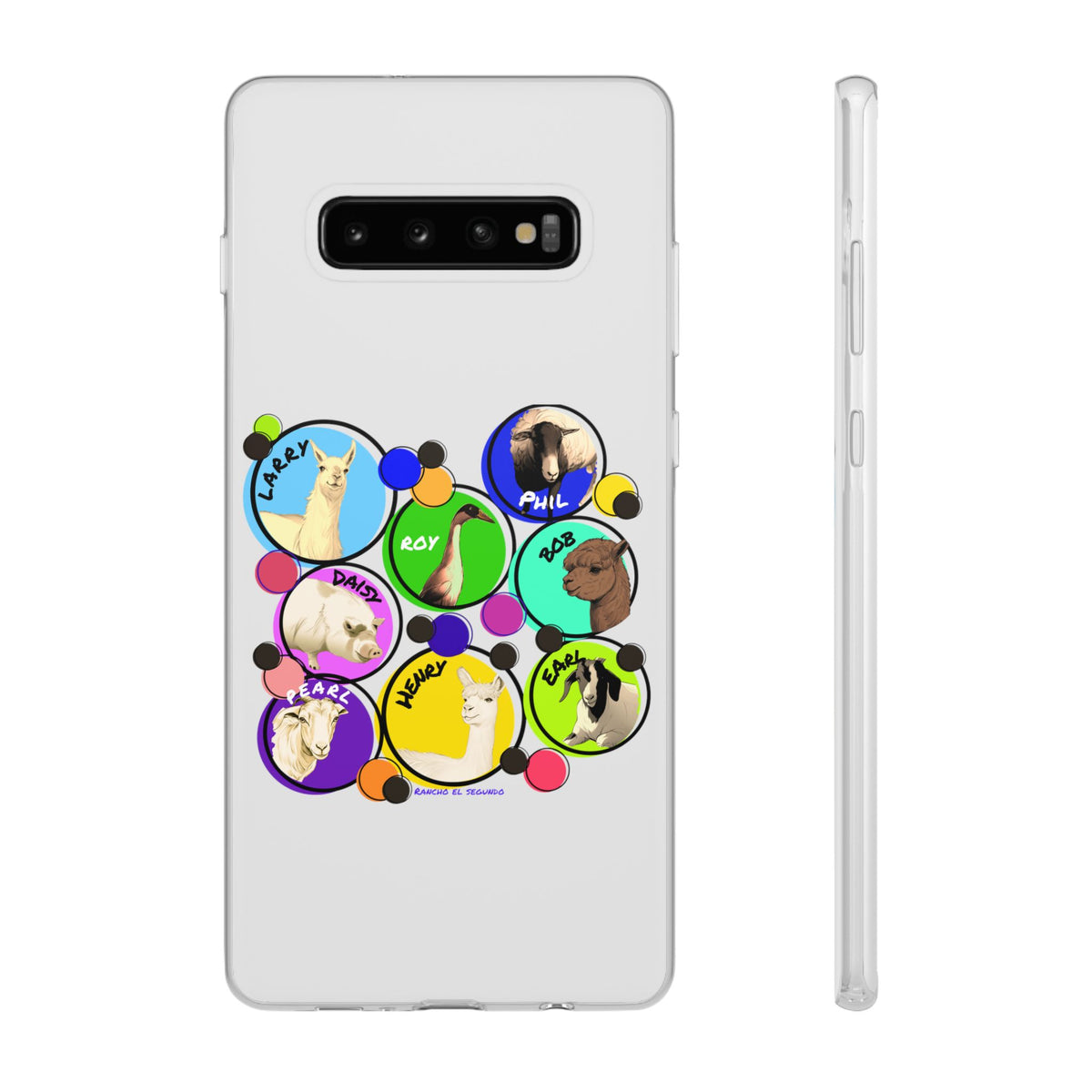 IPHONE & GALAXY FLEXI CASE - THE WHOLE GANG - CALI SUN