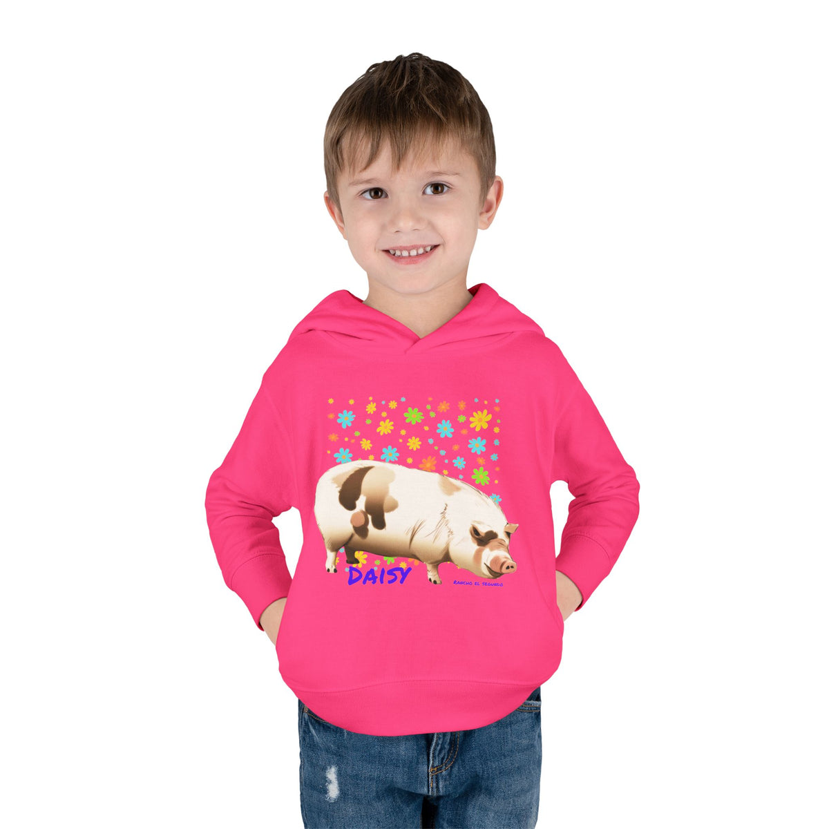 TODDLER HOODIE - DAISY - CALI SUN