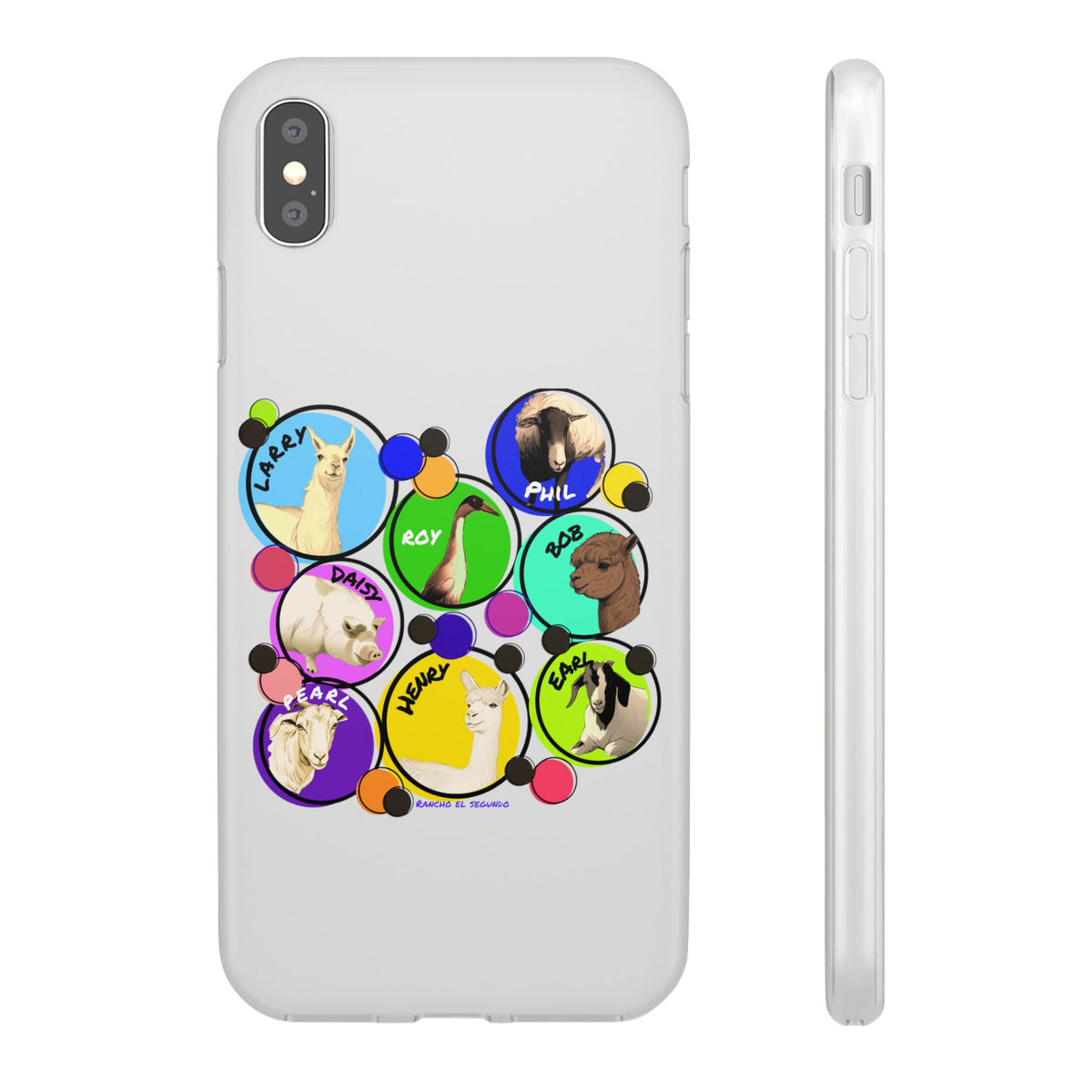 IPHONE & GALAXY FLEXI CASE - THE WHOLE GANG - CALI SUN