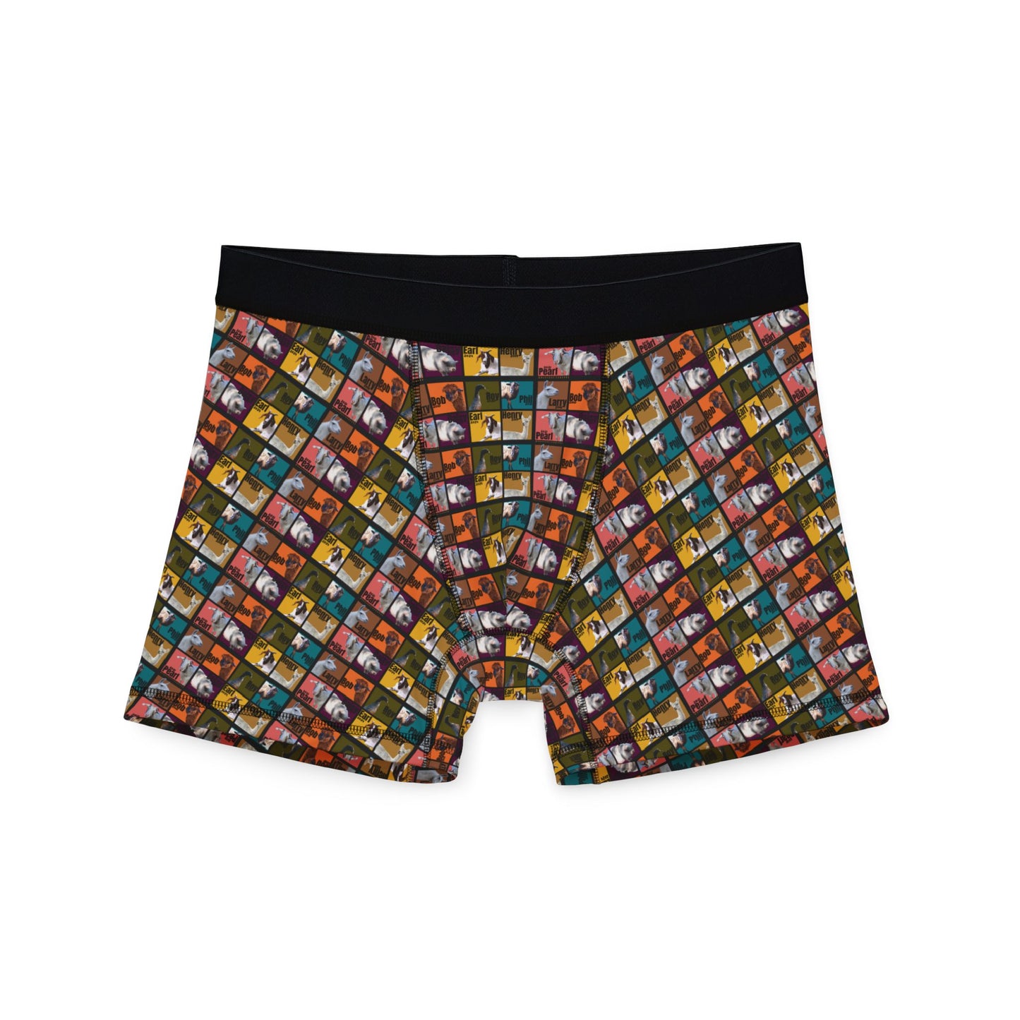 MEN'S BOXERS - THE WHOLE GANG - EARTH TONES