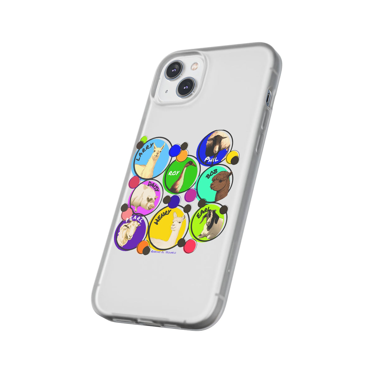 IPHONE & GALAXY FLEXI CASE - THE WHOLE GANG - CALI SUN