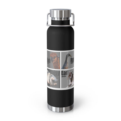 VACUUM INSULATED BOTTLE 22oz - THE WHOLE GANG - B&W AND COLOR