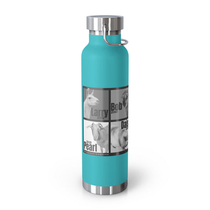 VACUUM INSULATED BOTTLE 22oz - THE WHOLE GANG - B&W