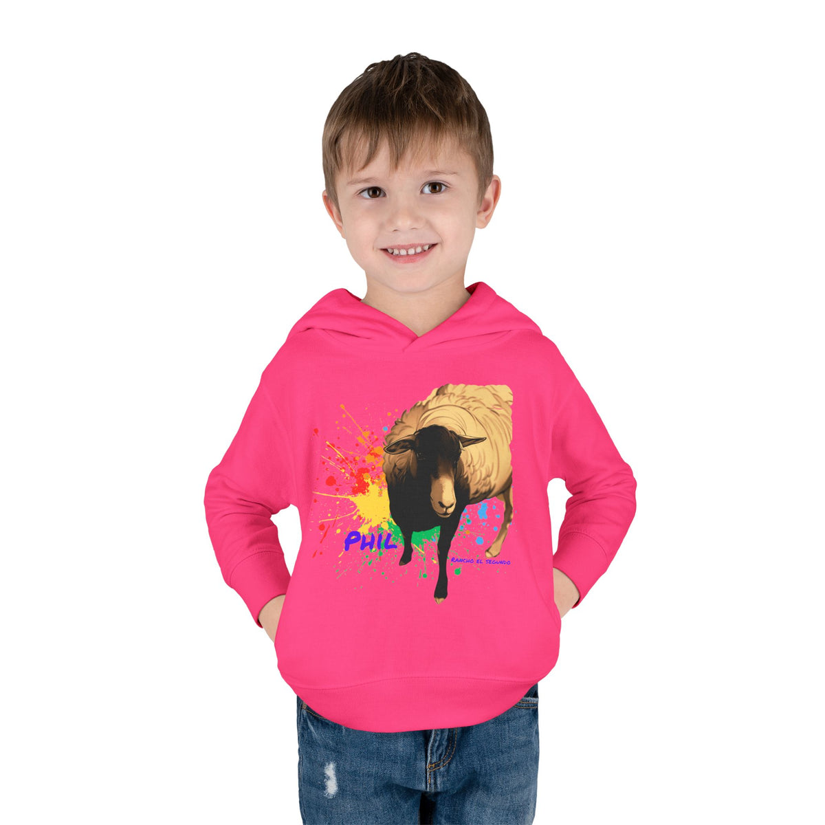 TODDLER HOODIE - PHIL - CALI SUN