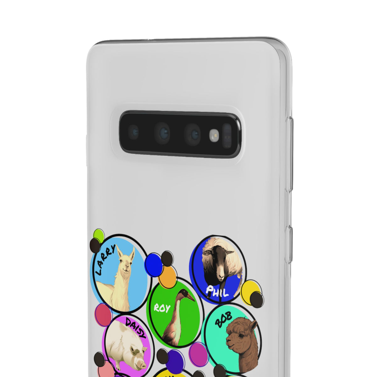 IPHONE & GALAXY FLEXI CASE - THE WHOLE GANG - CALI SUN