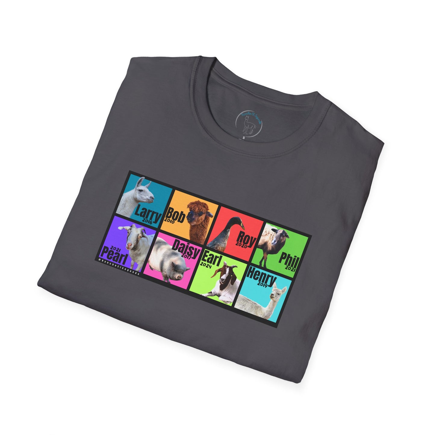 THE WHOLE GANG - ADULT SOFTSTYLE TEE -  BOLD