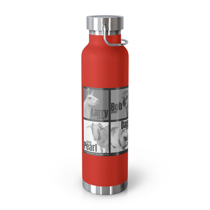 VACUUM INSULATED BOTTLE 22oz - THE WHOLE GANG - B&W